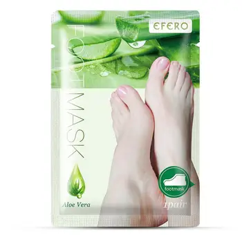 

5pcs / 1pair Foot Mask Exfoliation For Feet Peel No Salicylic Acid Pedicure Socks Peeling Remove Dead Skin Care Smooth Bags