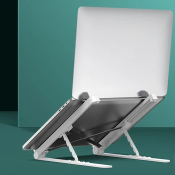 

Adjustable Laptop Stand Foldable Notebook Stand Lifting Cooling Holder Bracket with Non-slip Pad