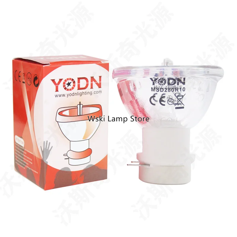 YODN 10R 280W SIRIUS HRI Вращающаяся головка лучевая лампа и MSD платиновая | Электроника