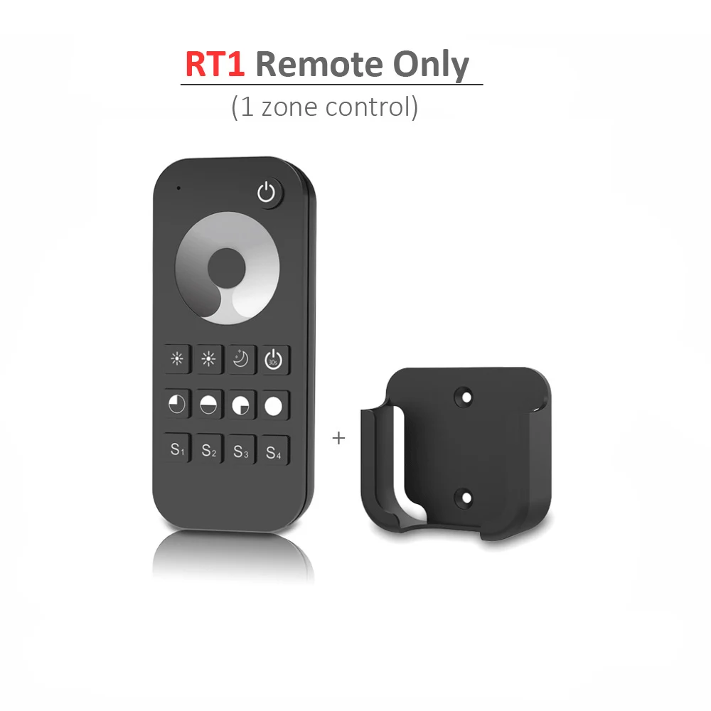RT1 Remote Only AC Triac диммер 220V 230V 110V RF 2,4G беспроводной пульт дистанционного управления Smart wi-fi-регулятор светодиодного освещения переключатель для одного цвета затемняемый Светодиодный светильник S1 - Цвет: RT1 Remote Only