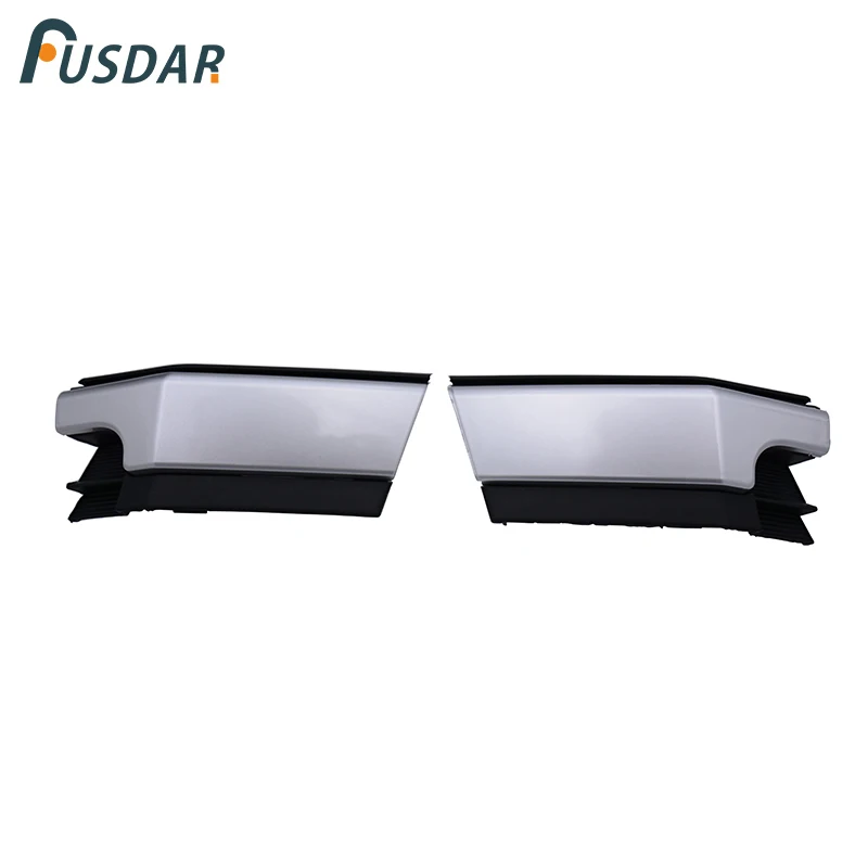 1 пара серебряный передний бампер Буксировочный Крюк Крышка буксировочные шапки с глазами 521270E920 521200E920 для Toyota Highlander