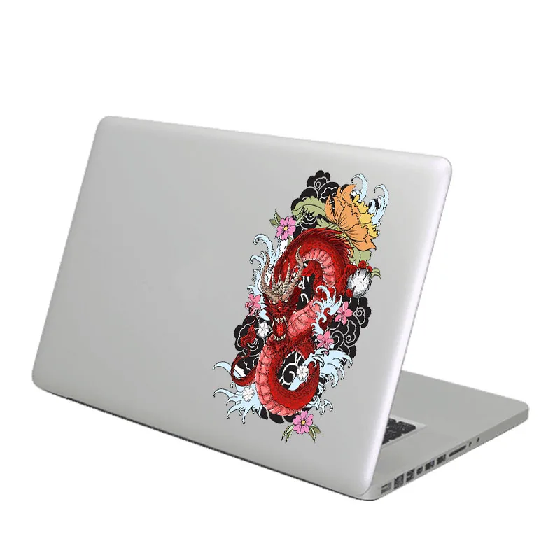 Наклейка для ноутбука Eastern Myth Red Dragon для Macbook Air Pro retina 11 12 13 14 15 дюймов hp Mi notebook наклейка для Mac Book