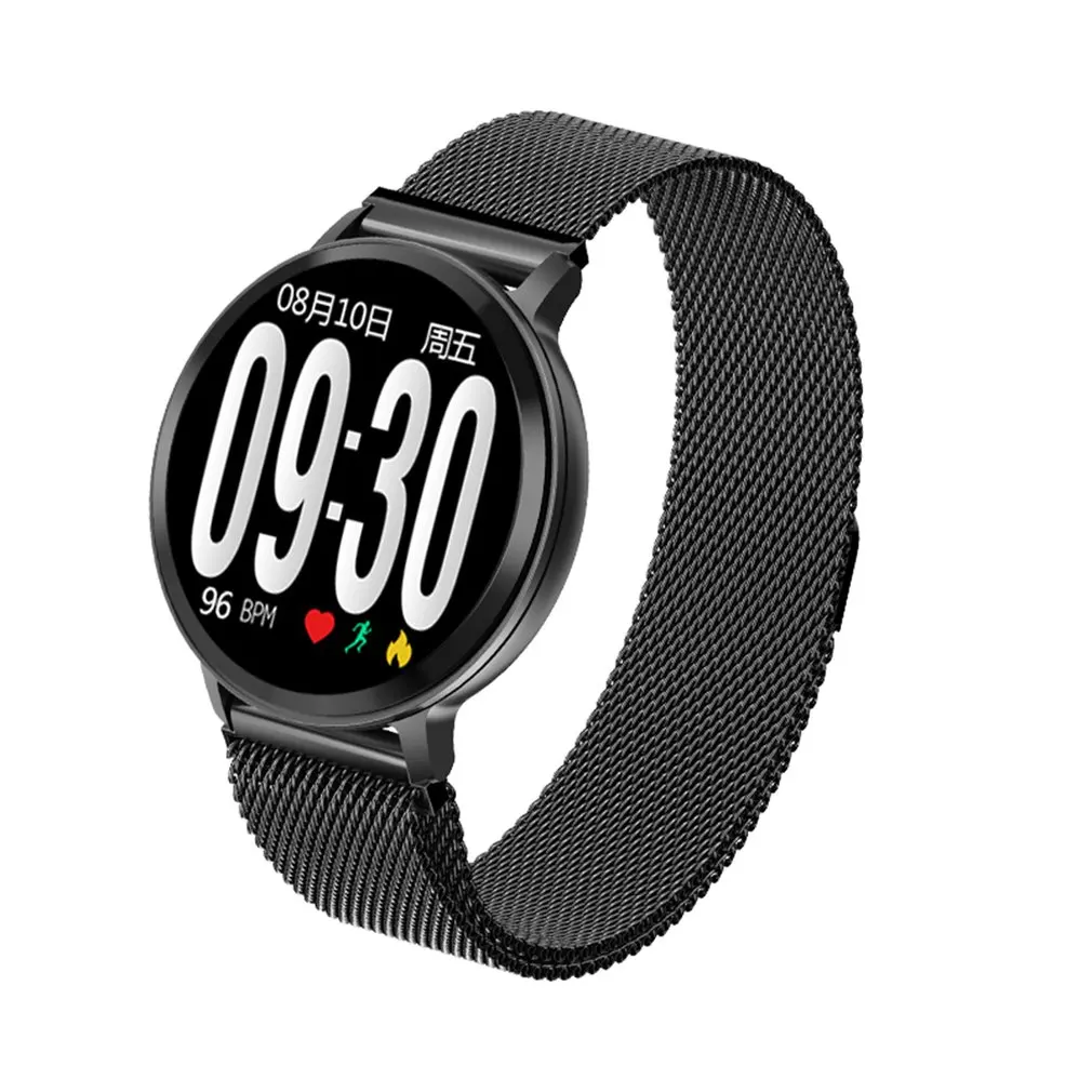metal black S8 Смарт-часы Bluetooth наручные Смарт-часы для мужчин и женщин монитор сердечного ритма фитнес-трекер спортивные мужские Смарт-часы фитнес-браслет - Цвет: metal black