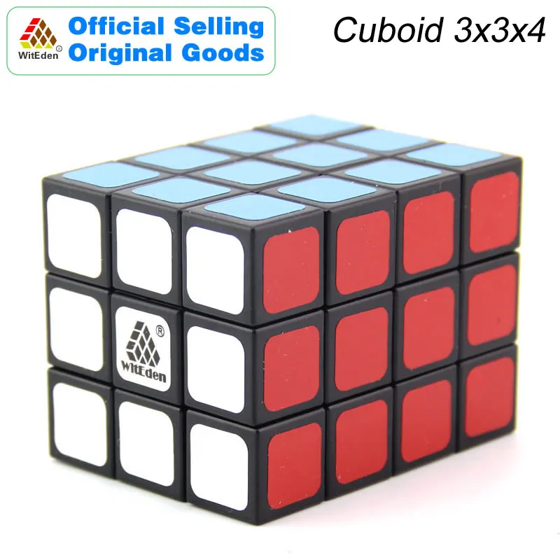 

WitEden 3x3x4 Cuboid Magic Cube 334 Cubo Magico Professional Speed Neo Cube Puzzle Kostka Antistress Toys For Children
