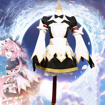 

Anime Comic Fate Apocrypha Cosplay Costumes saber Astolfo Cosplay Costume Uniforms apron Suits clothes Dresses maid outfit Game