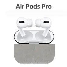 Для AirPods Pro из искусственной кожи чехол EarPod зарядка коробка анти-падение защитный чехол 28TE