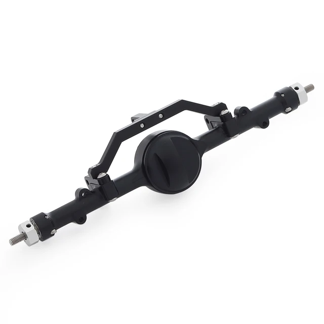 RC Auto Achse 1/10 RC Raupe CAR Aluminium CNC Vorder-und Hinterachse Zusammen Gebaut Für D90 RC4WD Yota II Autoteile Achse