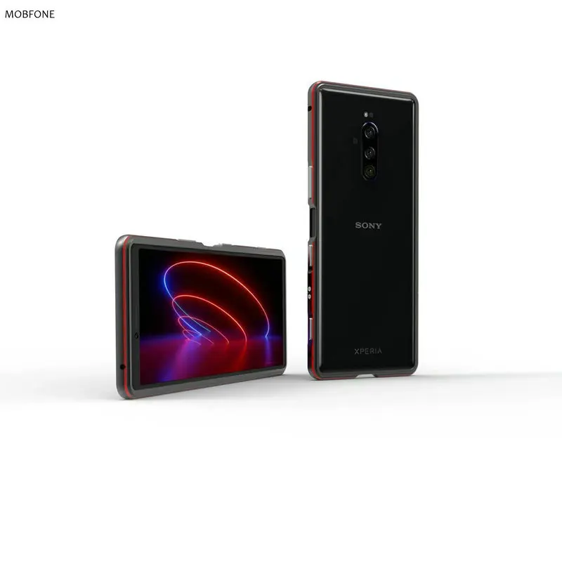 Для sony Xperia 1 6," рамка роскошный ультра тонкий ударопрочный защитный чехол для Xperia XZ4 Алюминиевый металлический бампер чехол