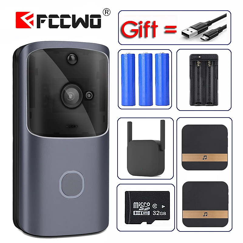 New M10 WIFI Doorbell Smart IP Video Video Door Phone Door