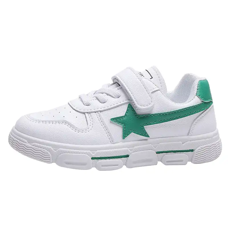 boys all white tennis shoes