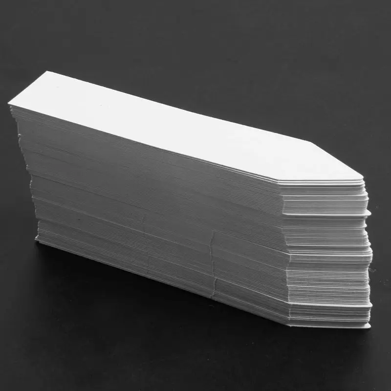 Горячие 100 шт пластиковые этикетки для растений сева резки овощей кустарники маркеры