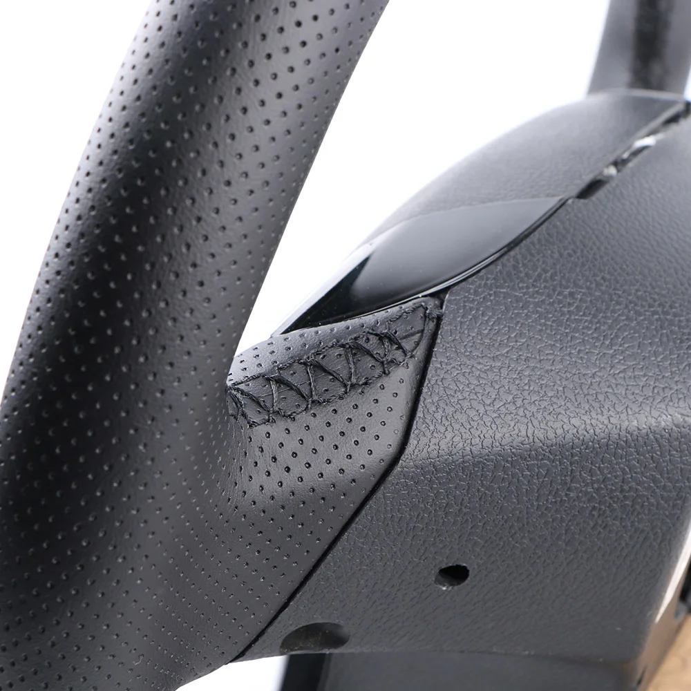 Чехол рулевого колеса автомобиля из искусственной кожи для Hyundai Solaris Verna i20 2008 2012