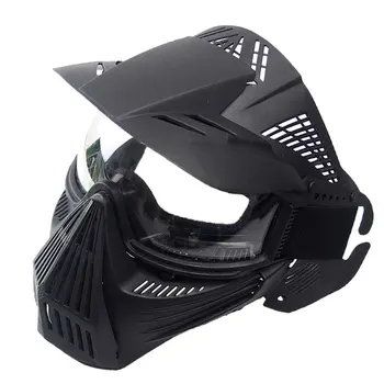 

Lightweight Breathable CS Outdoor Military Tactical PC Lens Airsoft Mask CS Paintball Mask Outdoor Party Protective Mask