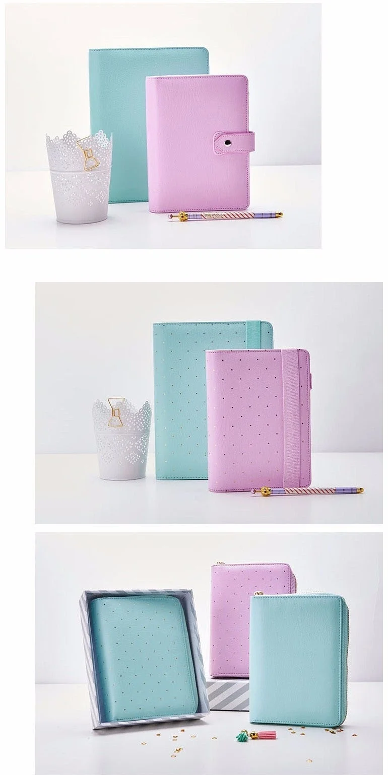 New-Dokibook-Notebook-Mint-A5-A6-Spiral-Time-Planner-Cute-Creative-Zipper-Case-Book-Diary-Agenda-Organizer-1_10