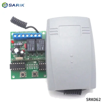 

Smart universal remote control receiver 2channel 433.92Mhz Controller with 12/24V