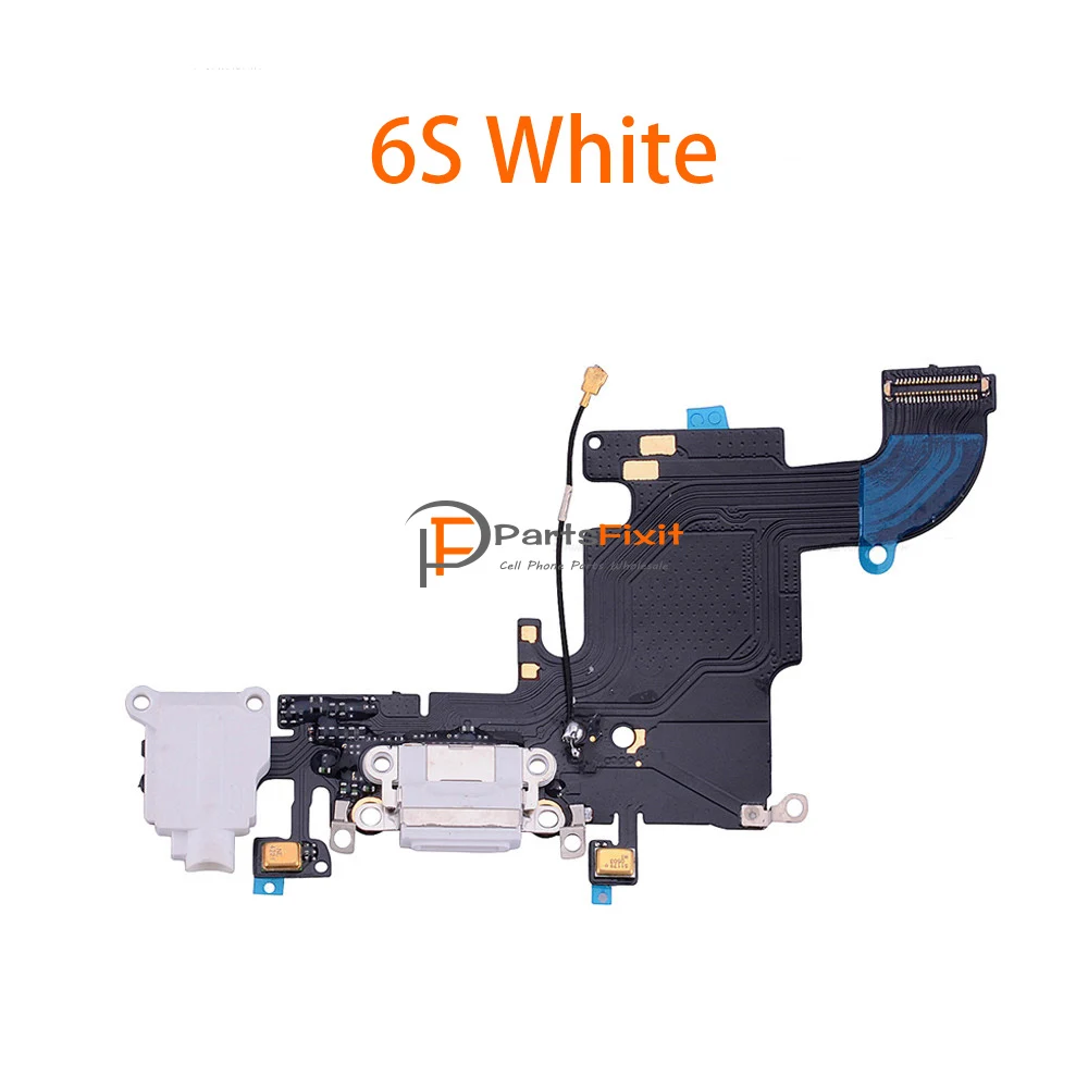 charging port flex for iPhone 6s white 01