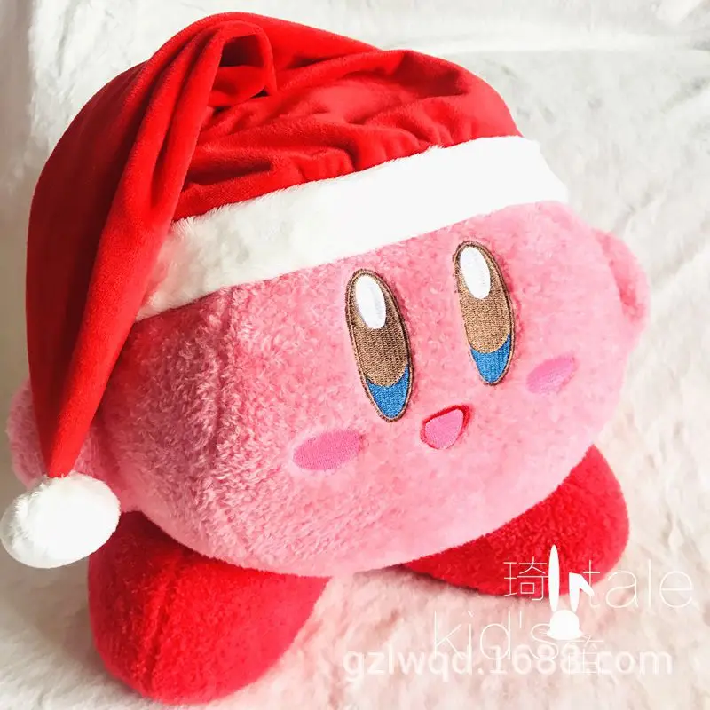 Япония стиль Кирби Рождество ограниченная сумма плюшевая кукла nintendo мягкая Очаровательная Милая мягкая розовая