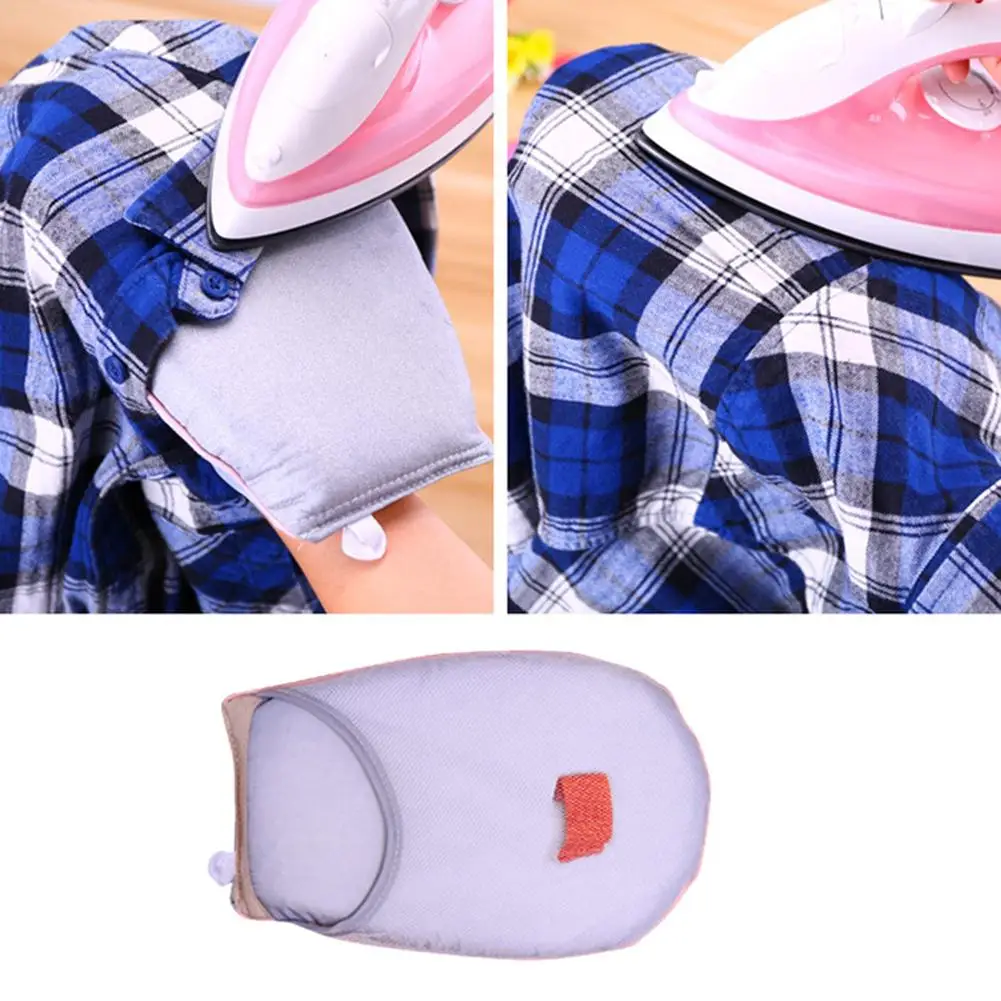 

1PC Hand-Held Mini Ironing Pad Sleeve Board Ironing Board Garment Steamer Clothes Holder Heat Resistant Household Ironing Board