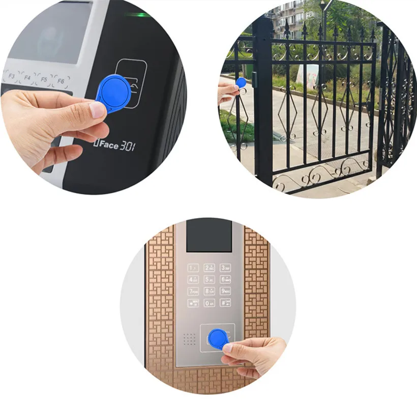 10/5 шт. RFID бирка брелок карта EM4305 копия перезаписываемая перезапись EM ID Брелоки 125 кГц Бесконтактный жетон доступа дубликат