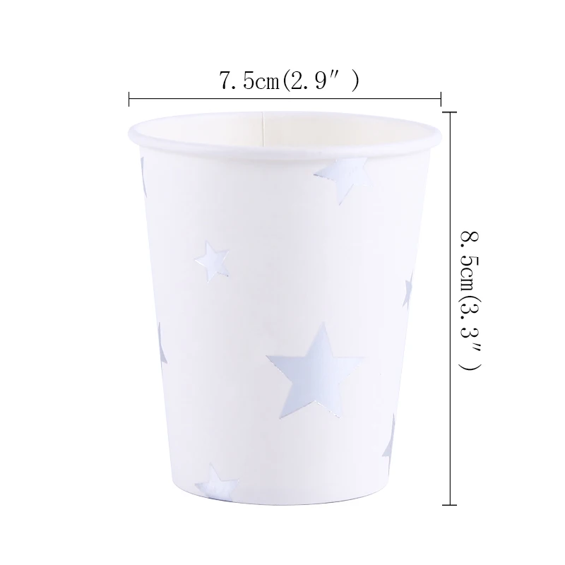 10pcs cup 10 шт. 350 мл Серебряный флэш Стиль холостяк Singleism День Рождения украшения для взрослых детей принадлежности бумажные одноразовые столовые приборы чашки - Цвет: 10pcs cup