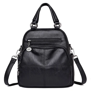 

Fashion Women Backpack Leather Brands Female Backpacks Schoolbag Backpack Elegant School Backpacks