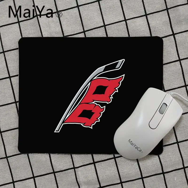 No Lock Edge18x22cm Maiya высокое качество Carolina Hurricanes высокоскоростной коврик для мыши Лидер продаж подставка под руку мышь - Цвет: No Lock Edge18x22cm