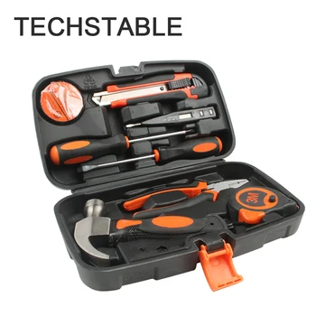 

8Pcs/set Multifunctional Home Routine Repair Hand Tool Sets Screwdriver Hammer Pliers Combination Kit Hardware Repair Tools