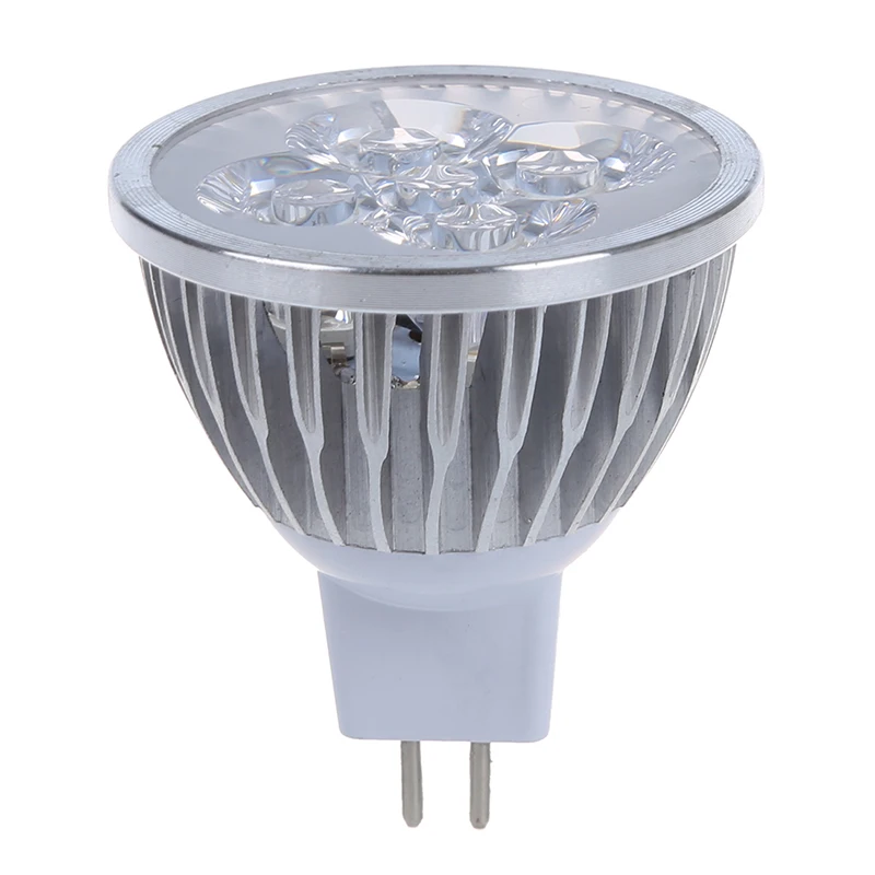 

10X MR16 4W 4 LED Warm White Energy Saving Spotlight Light Lamp Bulb 12v Warm white light