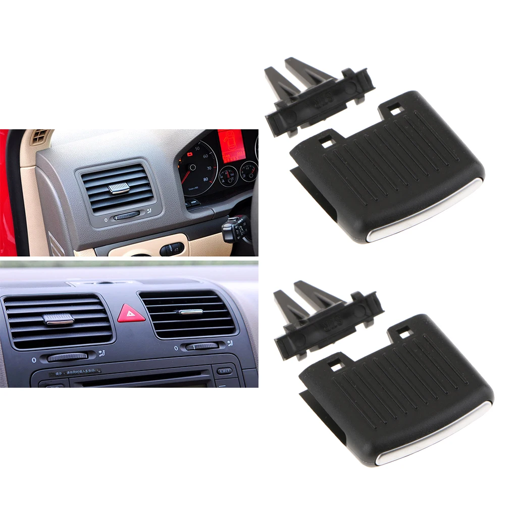 2x Auto Front A/C Air   Outlet Tab Clip Repair Kit for VW Sagitar, Easy Installation
