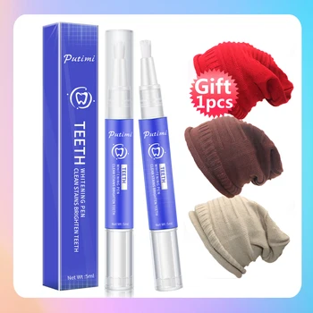 

Putimi Teeth Whitening Serum Toothpaste Pen Cleansing Dental Tools Essence Oral Hygiene Remove Plaque Stains Tooth Whitening Pen