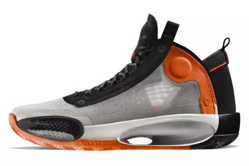 Новинка Jumpmans 34 Мужские баскетбольные кроссовки 34 XXXIV BLUE VOID 34s ECLIPSES Retros спортивные кроссовки для тренировок размеры US 7-12 - Цвет: Picture 6