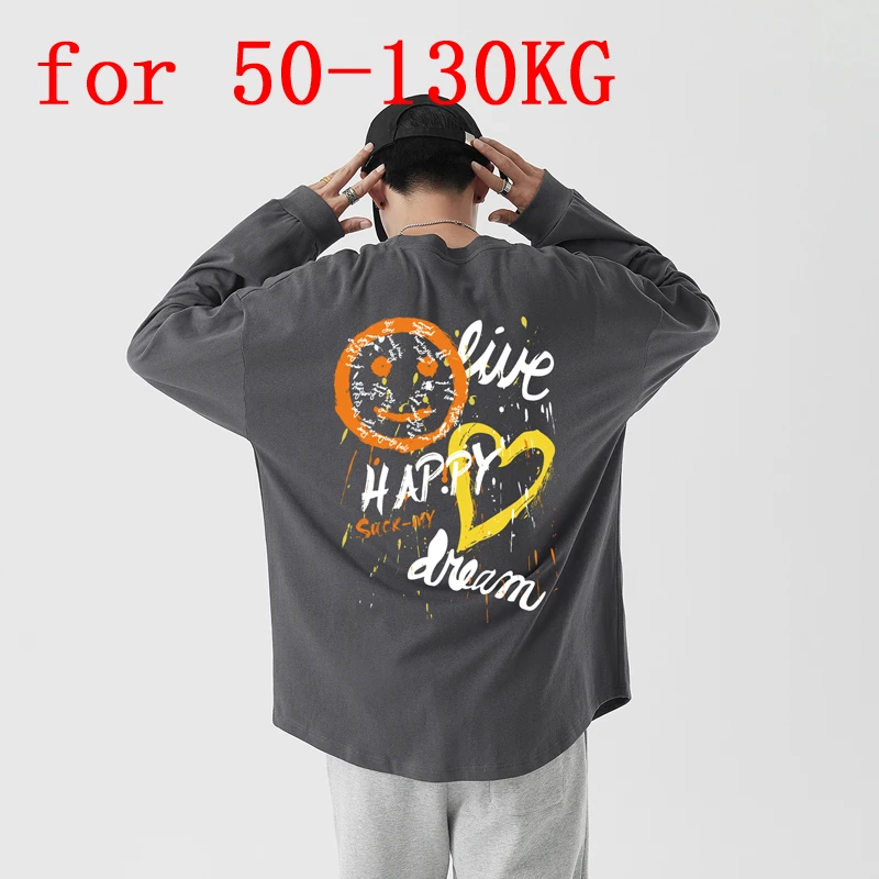 

Plus Size Mens Hoodies Cartoon Print Cotton Hoody Men Clothes Autumn Loose Street Wear Couple Sweatshirts Men Hoodie Pullover