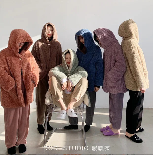 Najtaniej Mały wielbłąd dół bajki ubrania zagęszczony kapturem koreańskie casual kurtka kobiety 1293