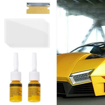 

Glass Repair Fluid Kit Curing Strip Set Replacement Accessories Car Phone Screen