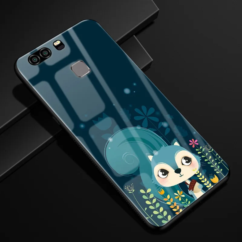 30 Чехол для Huawei p9 стекло для ПК чехол для телефона из ТПУ с бампер чехол для Huawei p9 EVA-L09 EVA-L19 EVA-L29 5,2 дюймов Чехол p9 Plus P 9 - Цвет: 30