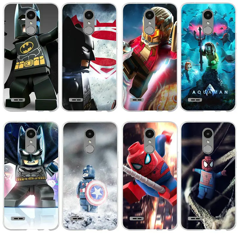 

Soft TPU Silicon for LG V10 V20 V30 V40 K40 K50 Q6 Q7 Q8 Q60 X Power 2 3 Nexus 5 5X Stylus Funny Super Hero Batman V Superman