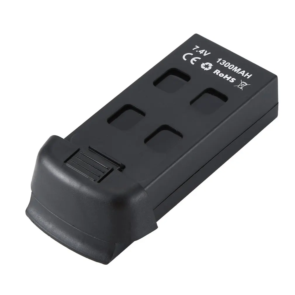 Lightweight RC Drone Battery 7.4V 1300mAh Lipo Battery Rechargeable Battery Large Capacity for S167 RC Drone Toy Spare Parts
