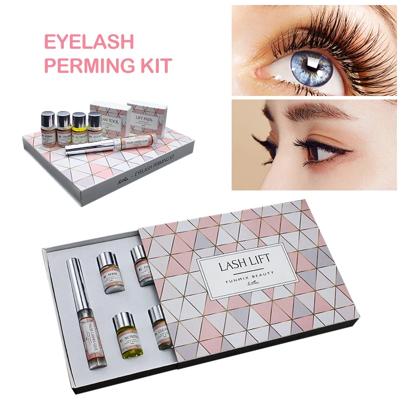 Mini Eyelash Perming Kit for lashes lifting Professional Cilia Lift Perm Set with Rods Glue Beauty Make Up Tools