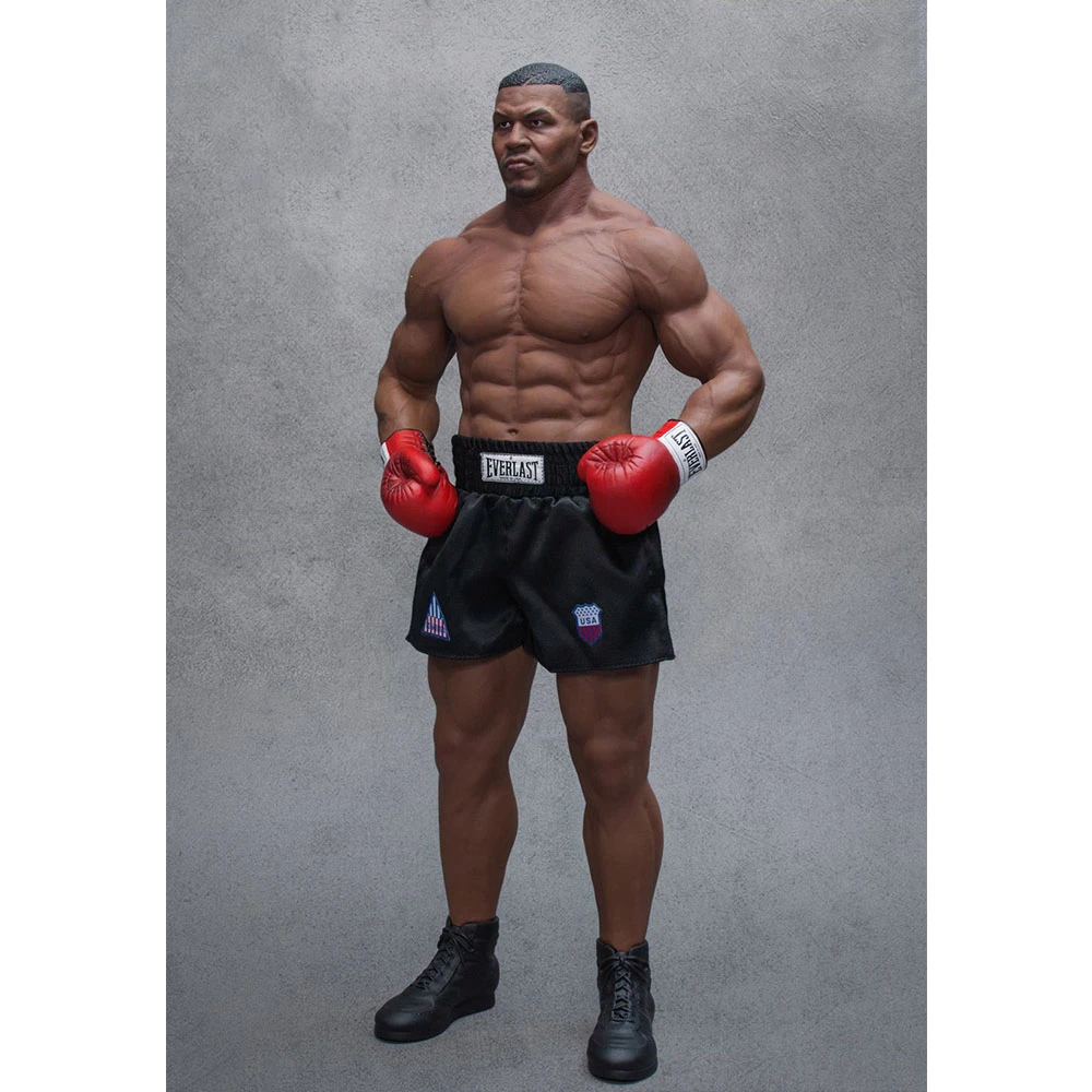 Collectible toy Scale Box Champion Mike Statue Gold Belt Full Set Action Figure for Fans Gifts|Action Figures| - AliExpress
