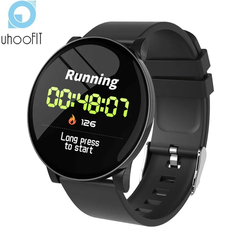 UHOOFIT W8 Смарт часы IP67 Водонепроницаемый фитнес трекер пульсометр спортивные