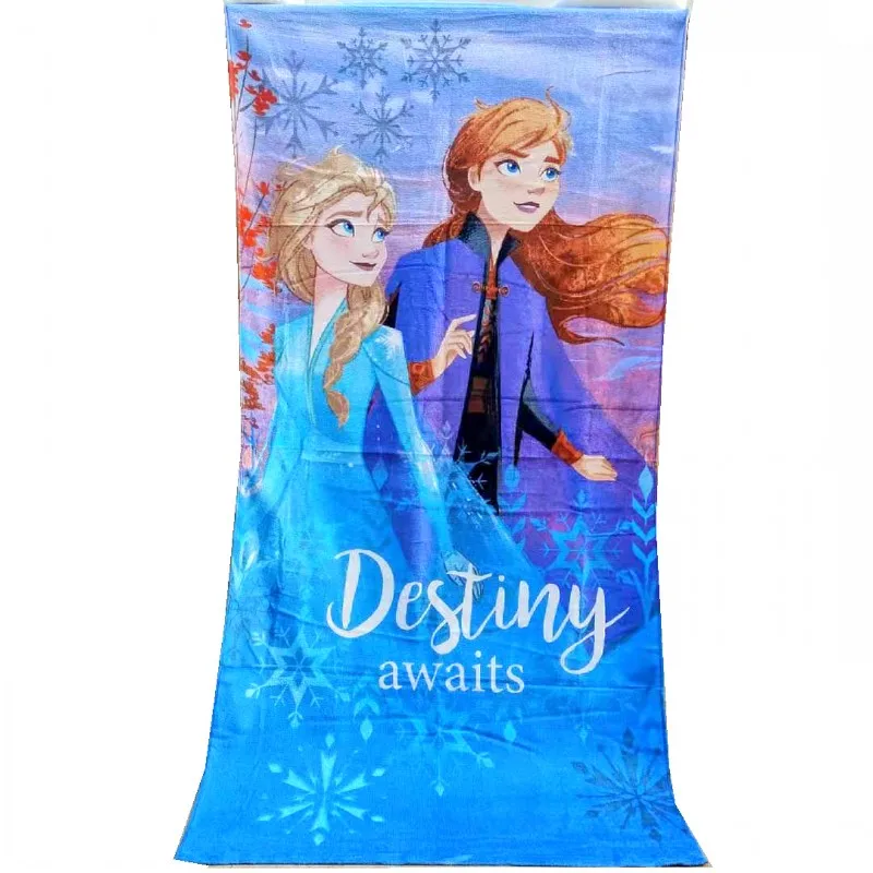 Frozen1 Новинка Дисней, Микки, Минни Маус, Холодное сердце, Эльза, хлопок, домашнее банное полотенце для девочек-подростков, пляжное полотенце, s 70x140 см - Цвет: Frozen1