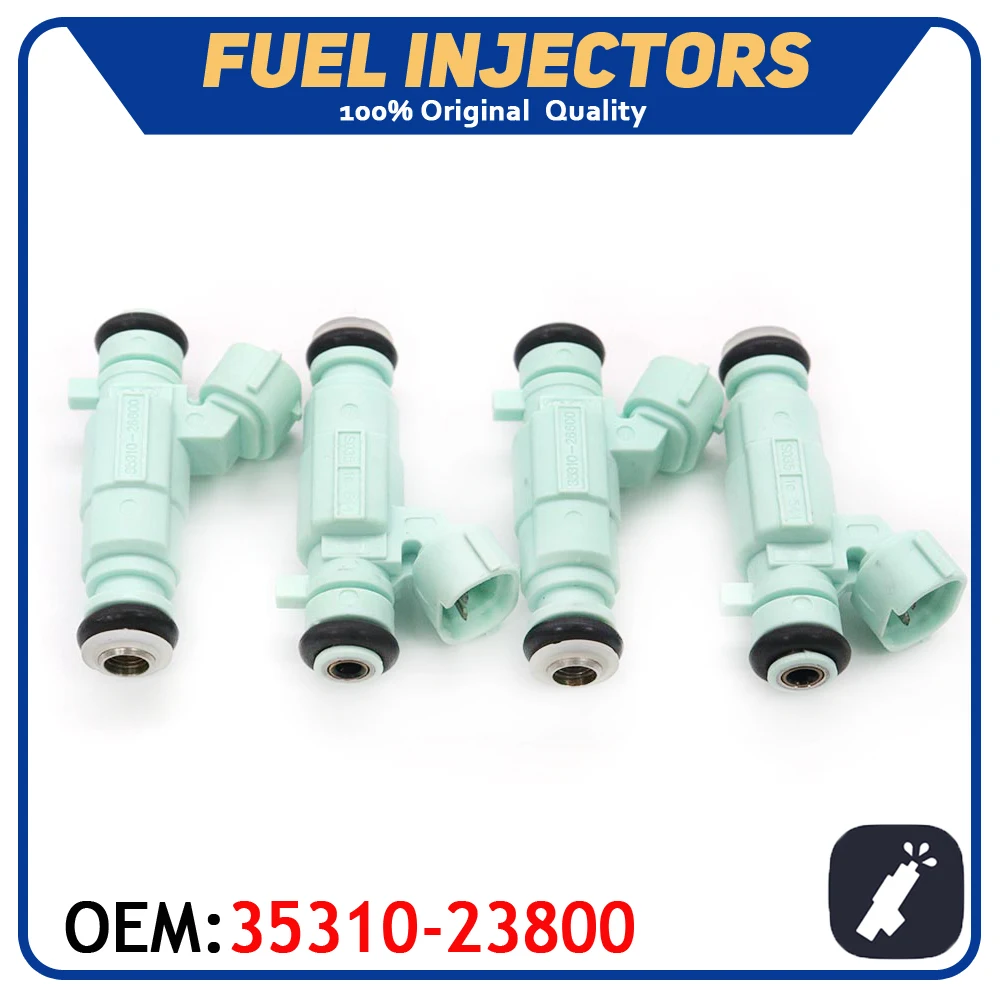 4 шт./лот Высококачественная Автомобильная Топливная форсунка 35310-23800 для HYUNDAI ELANTRA