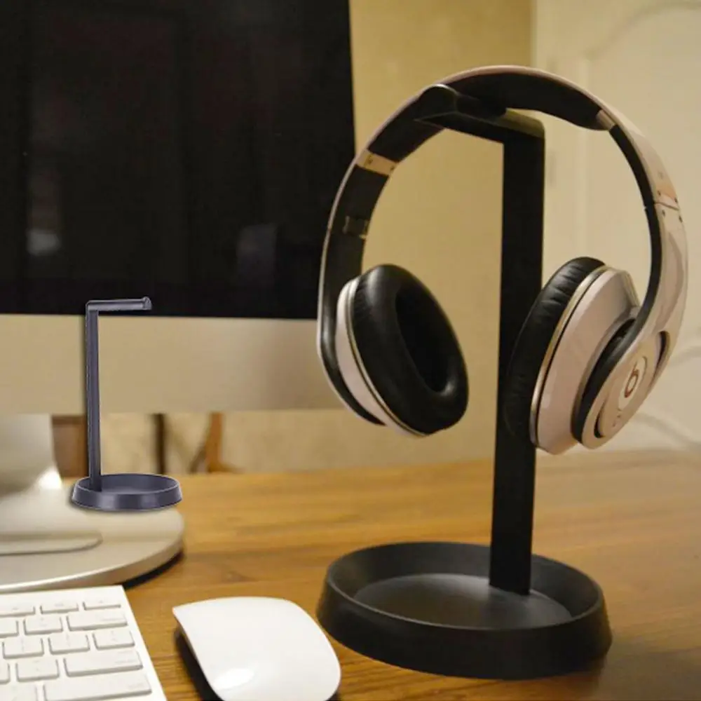 Fashionable New Headphone Stand Practical Earphone Holder Headset Show Shelf Aluminum Bracket Support Device