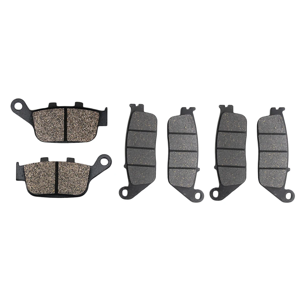 Motorcycle Front and Rear Brake Pads  For  CBR 400 RR (NC23) Tri-Arm(1987-1989) Honda CB 400 SF Honda CB 400 Four Honda CBR 400