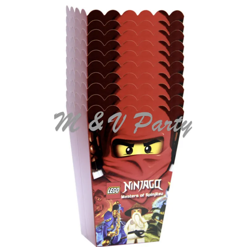 30pcs/lot Ninja Theme Kids Birthday Party Disposable Tableware Plates Cups Straws Baby Shower Party Decoration Supplies