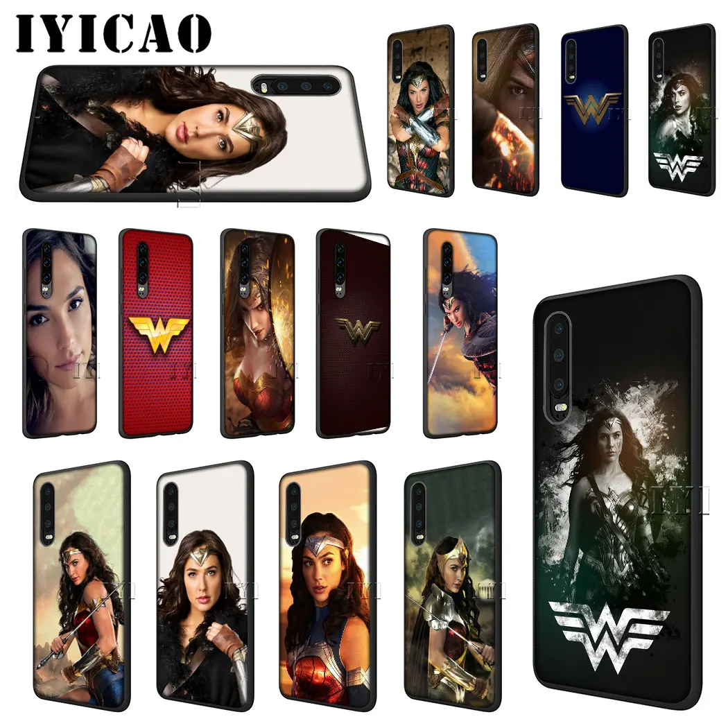 Wonder Woman Superhero Logo Soft Case for Honor 6A 7A 3GB Pro 7C 5.99in 7X 8 Lite 8X 8C 9 10 Note View 20 9X | Мобильные телефоны и