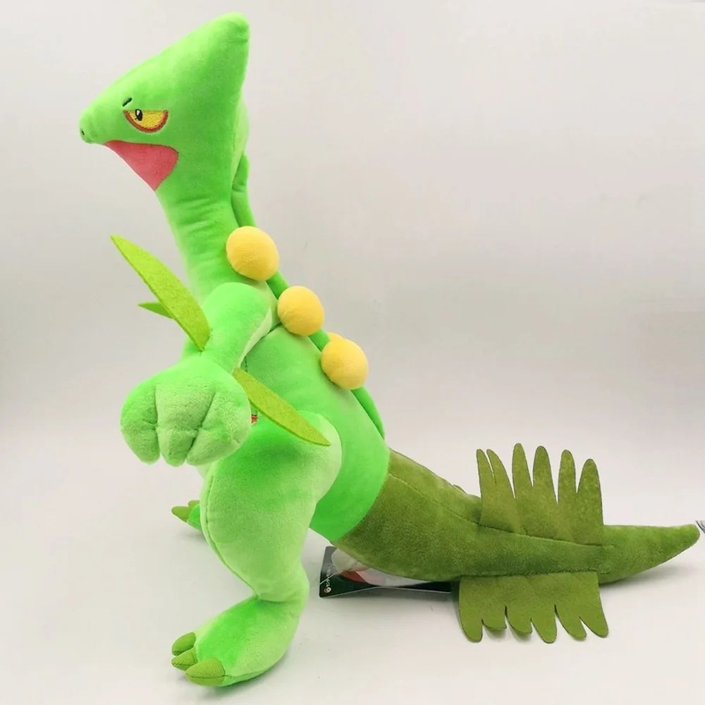 33 см grovstyle Sceptile кукла игрушка Sceptile аниме плюшевые игрушки PP Хлопок Мягкие плюшевые куклы Животные плюшевые куклы игрушки для детей Подарки