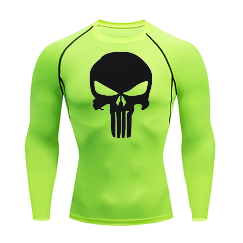 Мужское термобелье, набор, тактика ММА, леггинсы, однотонный, для фитнеса, мужской компрессионный комплект, одежда, зимние кальсоны, бренды для мужчин - Цвет: shirt