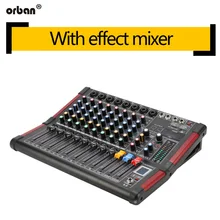 DJ микшер 99 видов DSP эффектов Bluetooth Запись микшер 48 В фантомное питание домашняя производительность