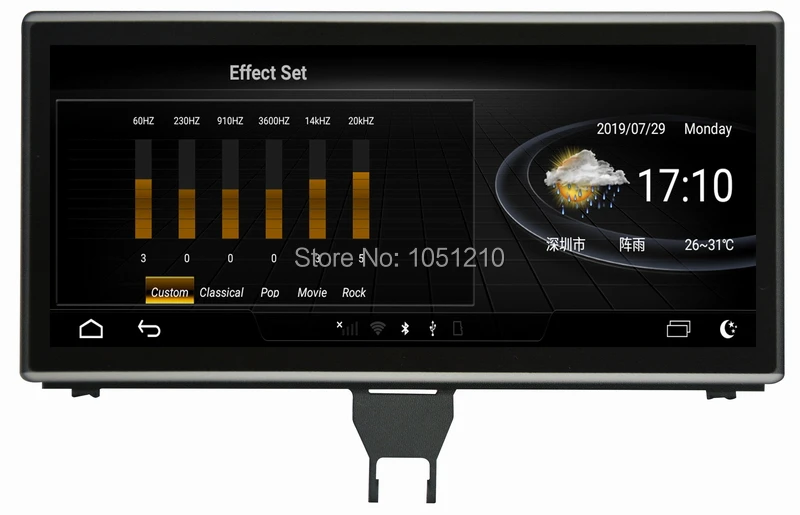 Ouchuangbo автомобильное радио аудио мультимедиа для 9 дюймов A7 A6 C7 2012- с Android 9,0 gps навигация 8 Восьмиядерный 4 Гб+ 64 ГБ